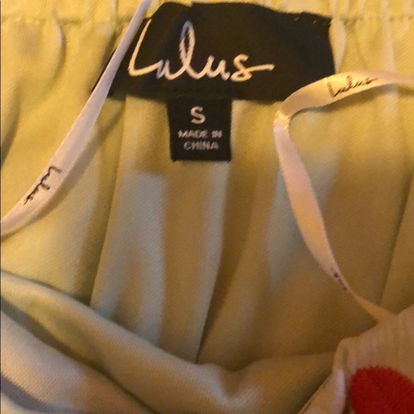 Lulus off the shoulder summer dress - Picture 2 of 2